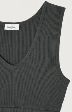 Damen American Vintage |Damenbh Piwik Anthrazit Meliert