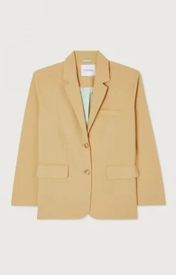 Damen American Vintage |Damenblazer Kabird Kichererbse