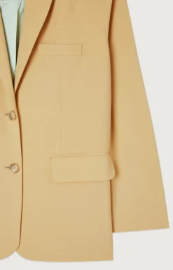 Damen American Vintage |Damenblazer Kabird Kichererbse