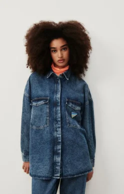 Damen American Vintage |Damenbluse Astury Stone
