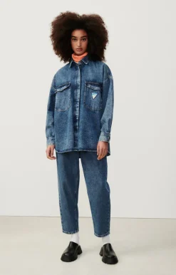 Damen American Vintage |Damenbluse Astury Stone