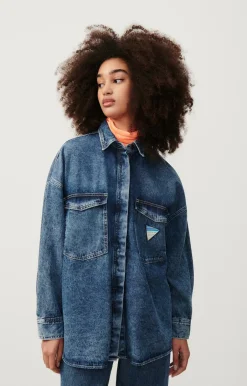 Damen American Vintage |Damenbluse Astury Stone