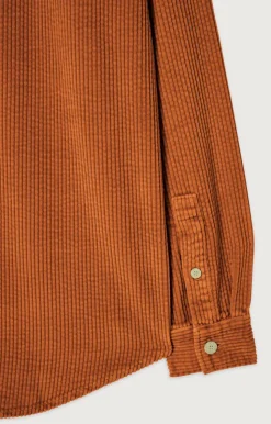 Damen American Vintage |Damenbluse Padow Zimt Vintage