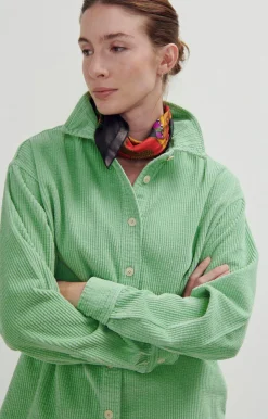 Damen American Vintage |Damenbluse Padow Gurke Vintage