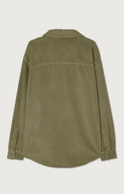 Damen American Vintage |Damenbluse Padow Tabak Vintage