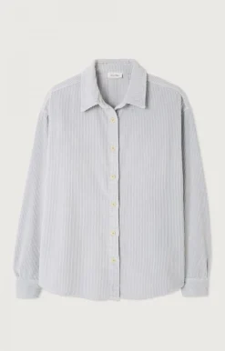 Damen American Vintage |Damenbluse Padow Silber Vintage