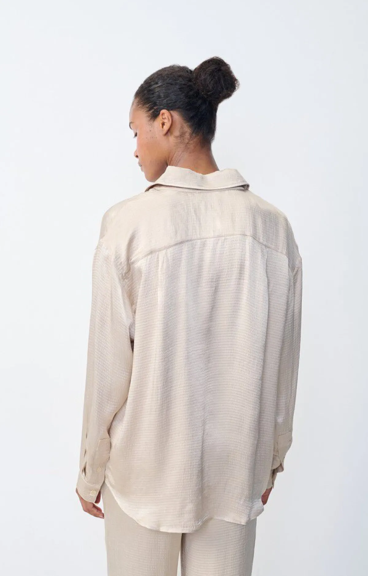 Damen American Vintage |Damenbluse Shaning Ecru