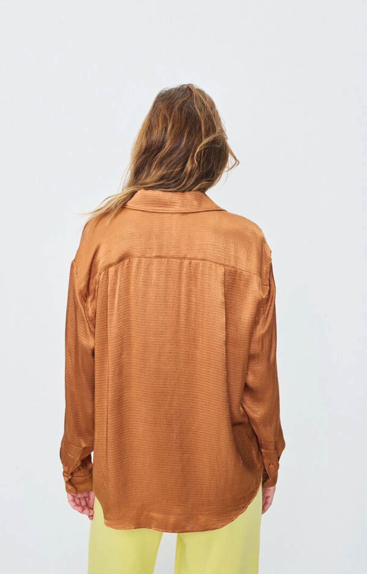 Damen American Vintage |Damenbluse Shaning Zimt
