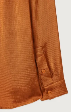 Damen American Vintage |Damenbluse Shaning Zimt