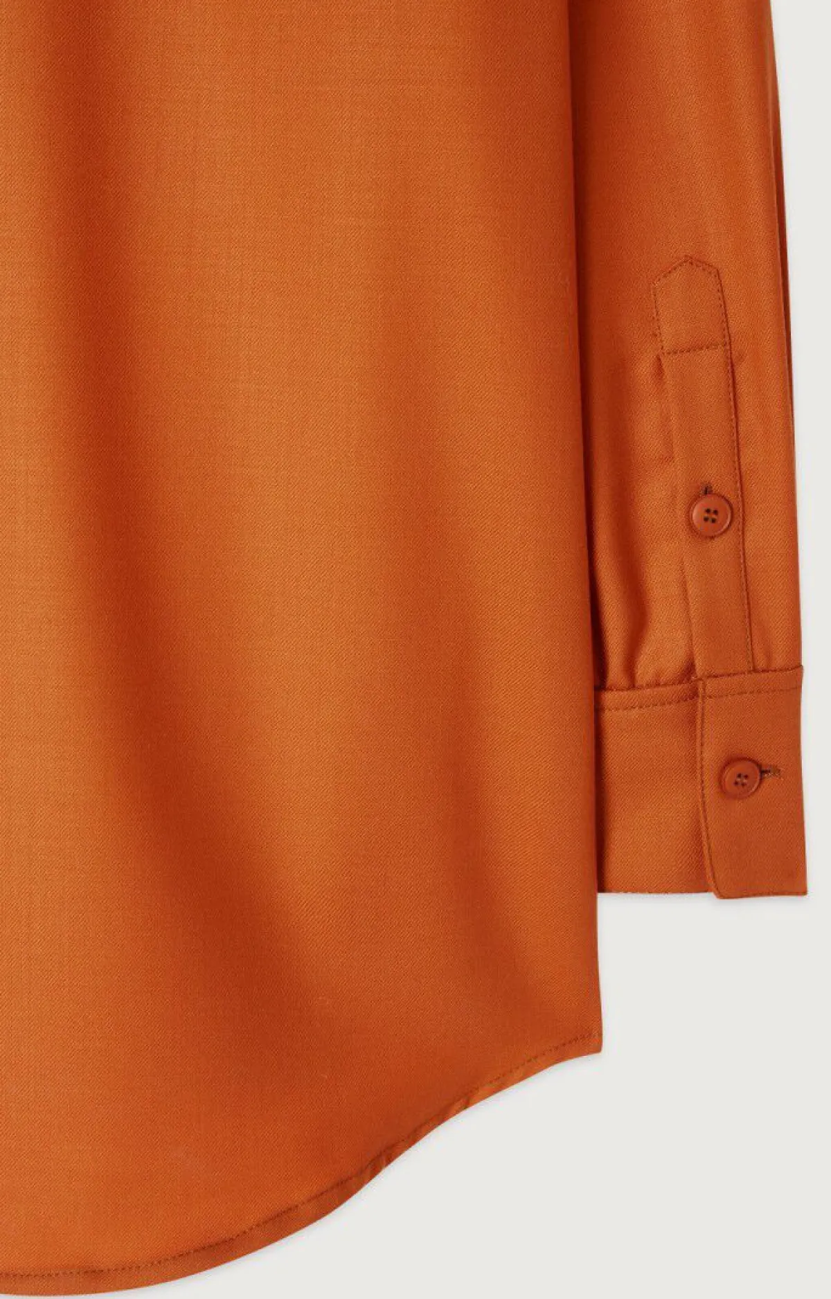 Damen American Vintage |Damenbluse Tabinsville Zimt