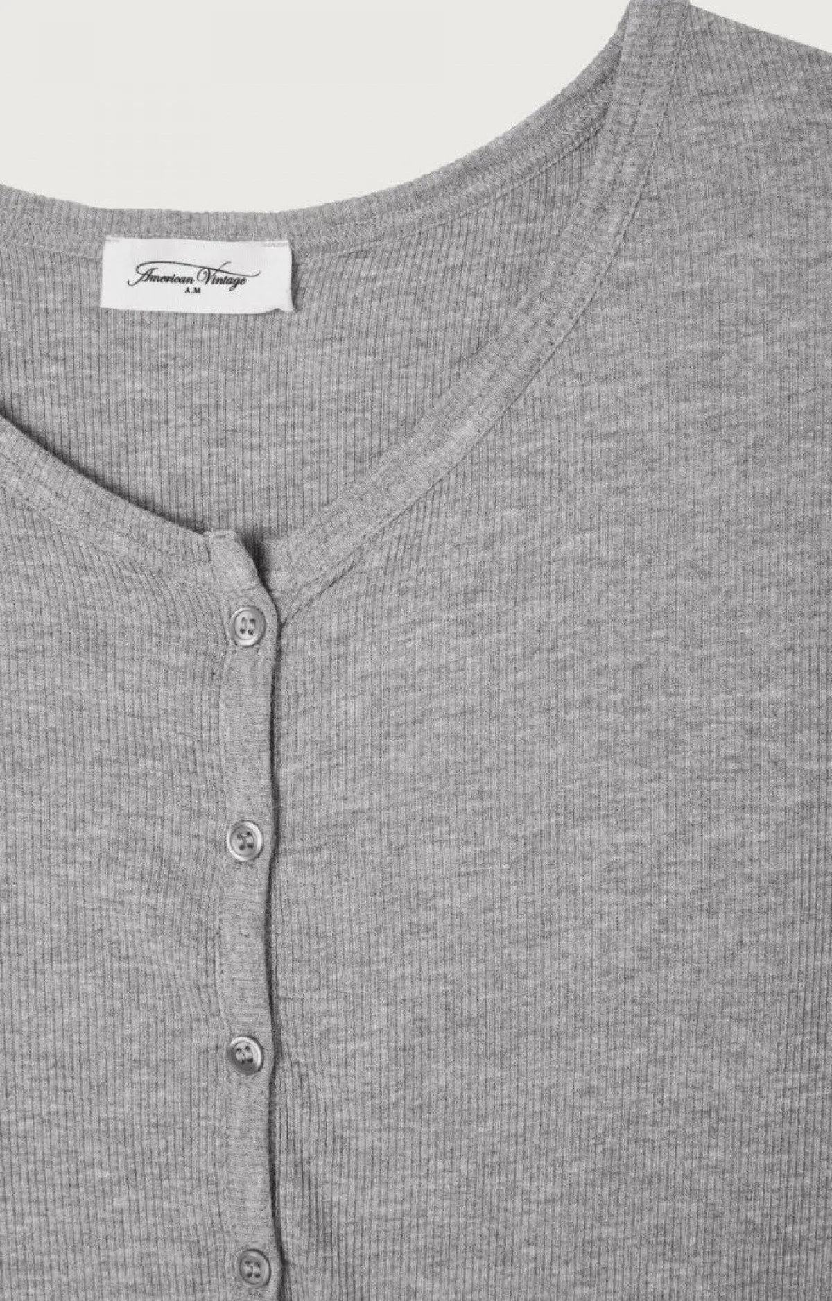 Damen American Vintage |Damencardigan Odyl Grau Meliert