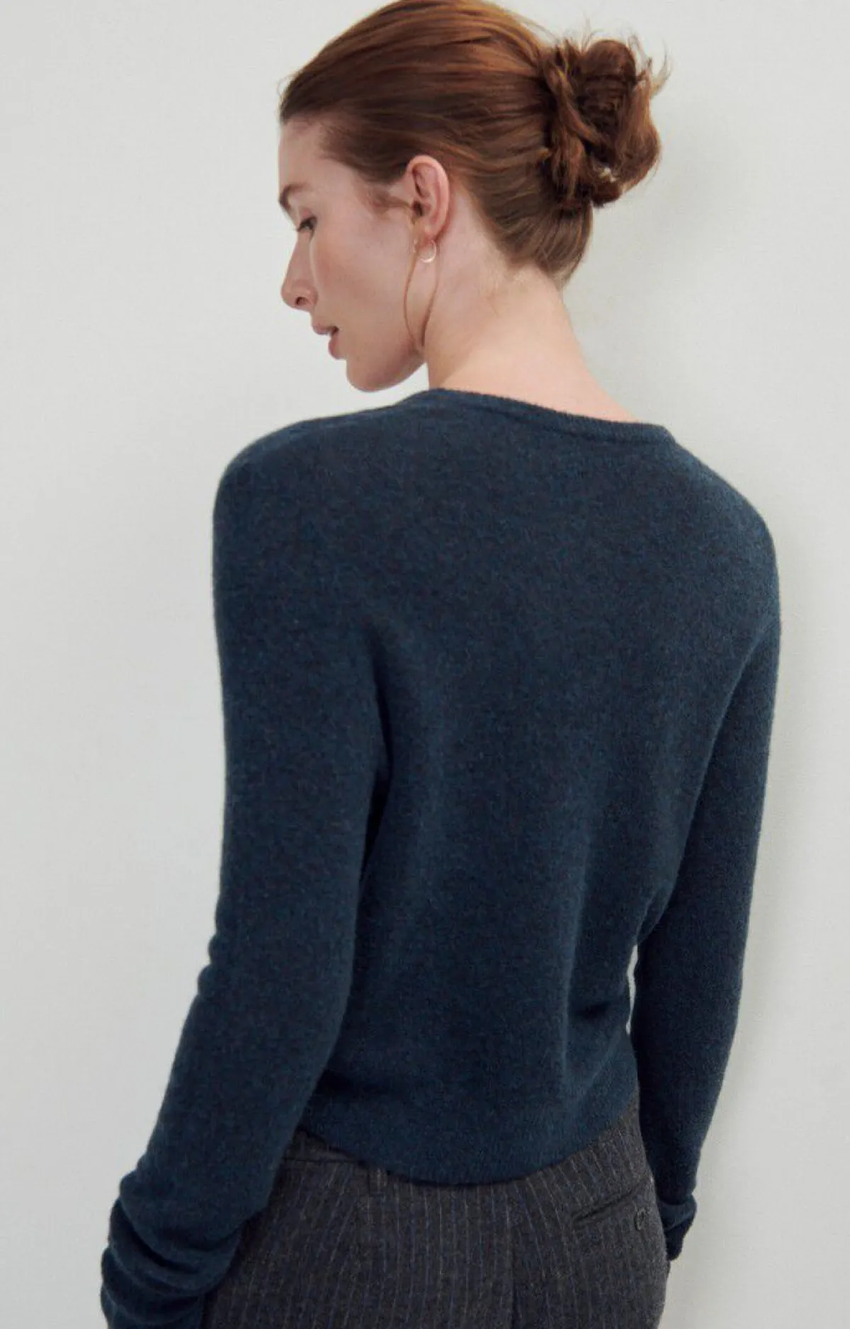 Damen American Vintage |Damencardigan Razpark Abysse Meliert