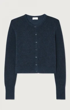 Damen American Vintage |Damencardigan Razpark Abysse Meliert