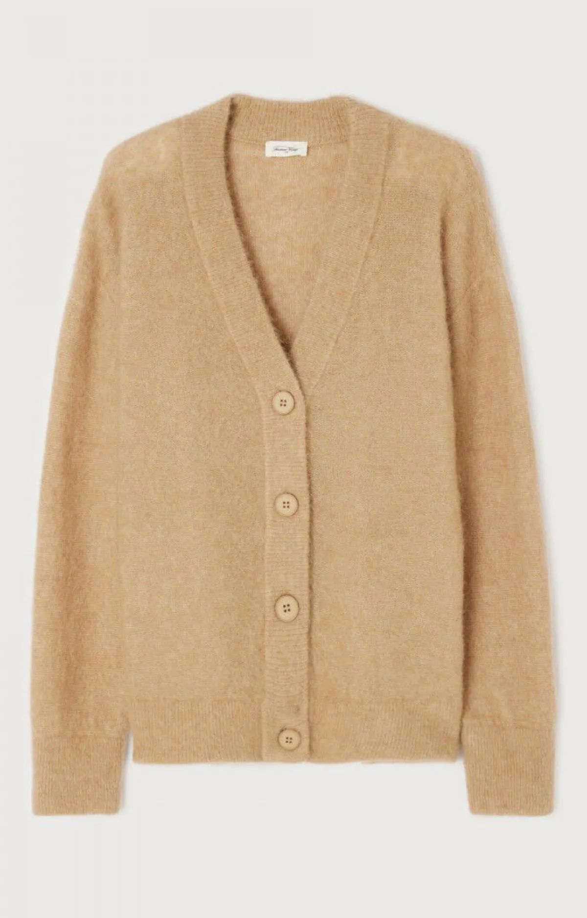 Damen American Vintage |Damencardigan Tyji Brauner Zucker