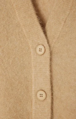 Damen American Vintage |Damencardigan Tyji Brauner Zucker