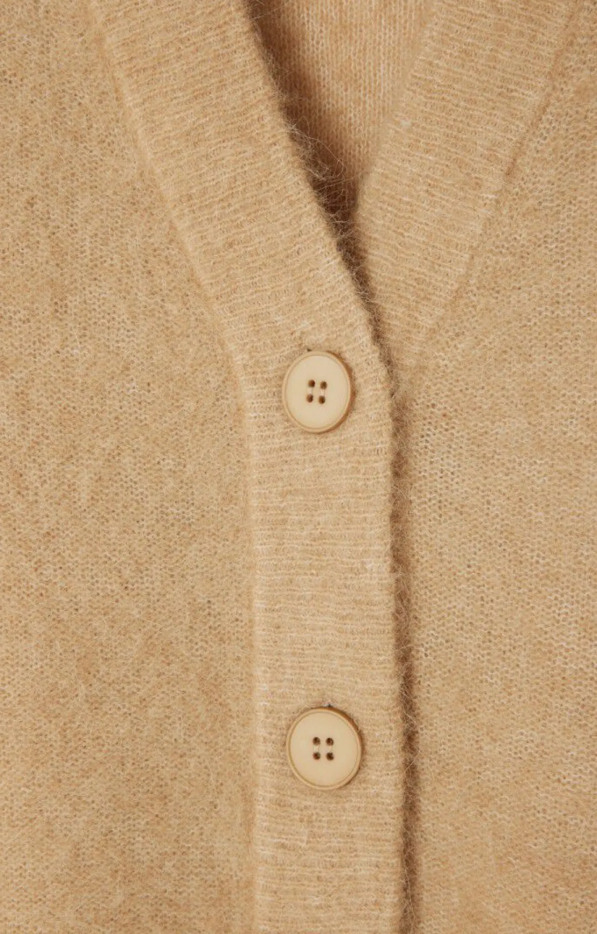 Damen American Vintage |Damencardigan Tyji Brauner Zucker