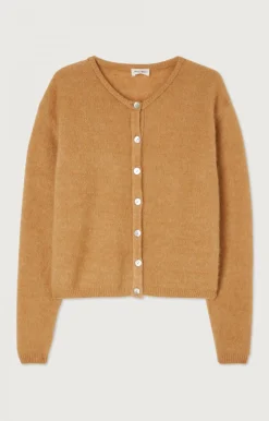 Damen American Vintage |Damencardigan Vitow Croissant Meliert