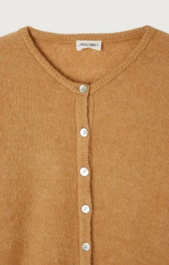 Damen American Vintage |Damencardigan Vitow Croissant Meliert