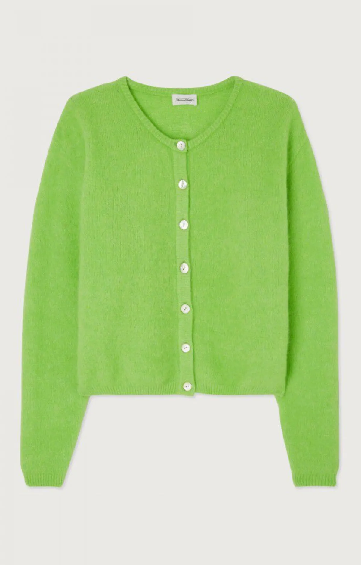 Damen American Vintage |Damencardigan Vitow Pistazie Meliert