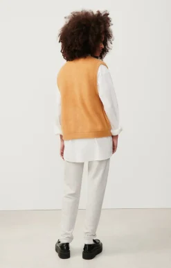 Damen American Vintage |Damencardigan Vitow Croissant Meliert