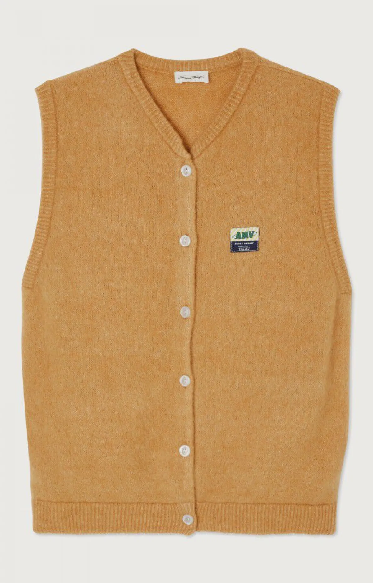 Damen American Vintage |Damencardigan Vitow Croissant Meliert