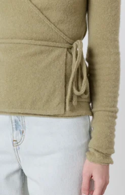 Damen American Vintage |Damencardigan Xinow Sandstein