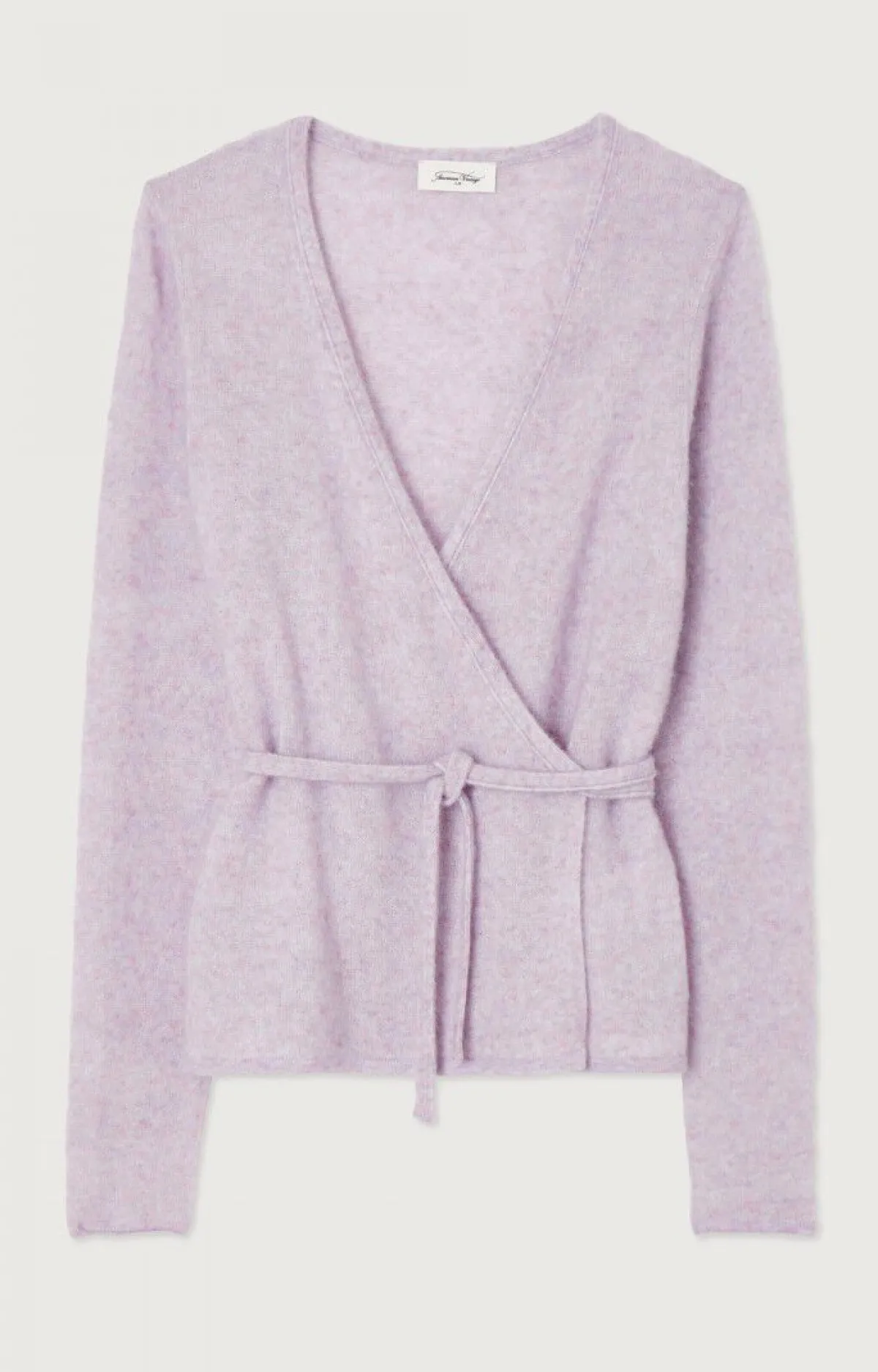 Damen American Vintage |Damencardigan Xinow Glycin Meliert