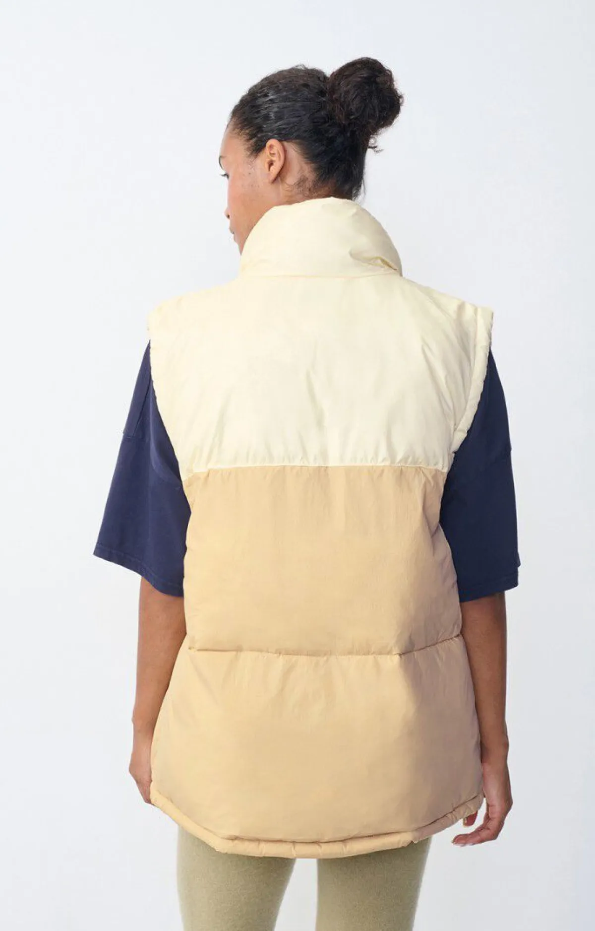 Damen American Vintage |Damendaunenjacke Zotcity Creme