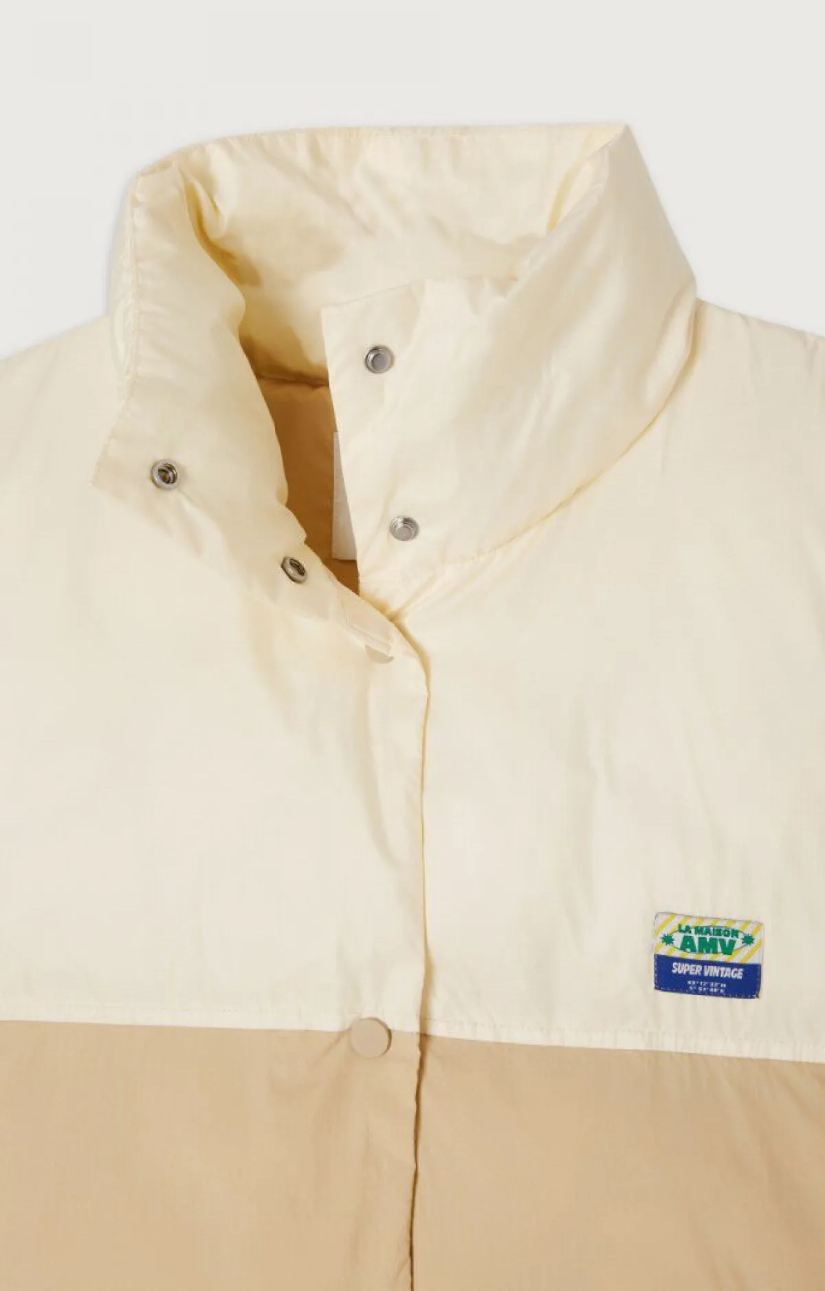 Damen American Vintage |Damendaunenjacke Zotcity Creme