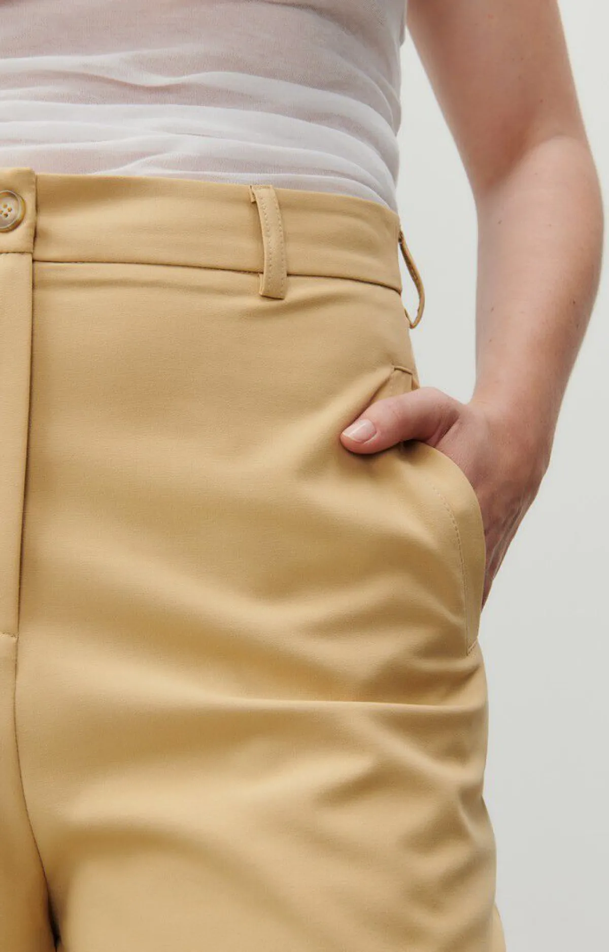 Damen American Vintage |Damenhose Kabird Kichererbse