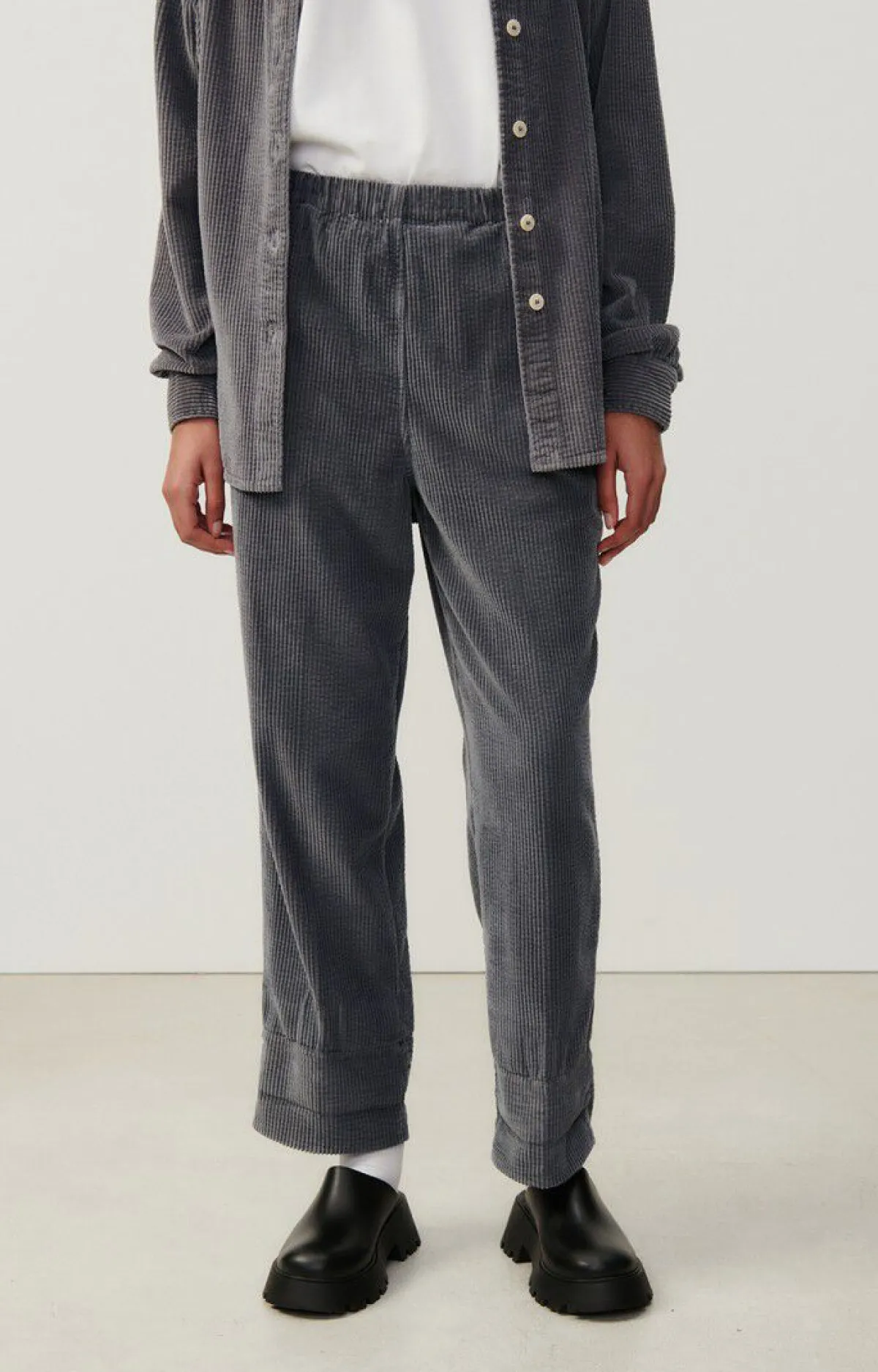 Damen American Vintage |Damenhose Padow Kohlenstoff Vintage