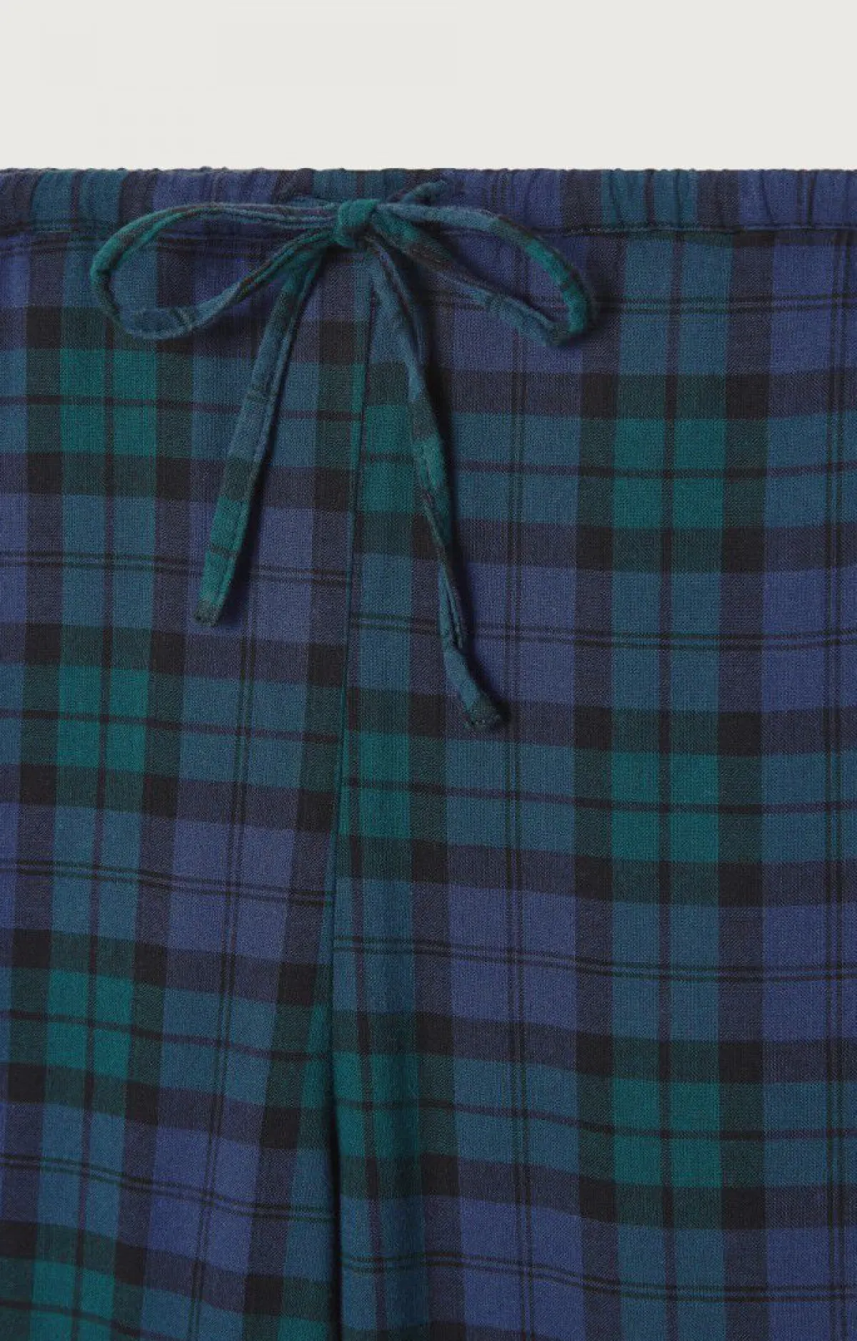 Damen American Vintage |Damenhose Yuzy Gruner Lila Tartan