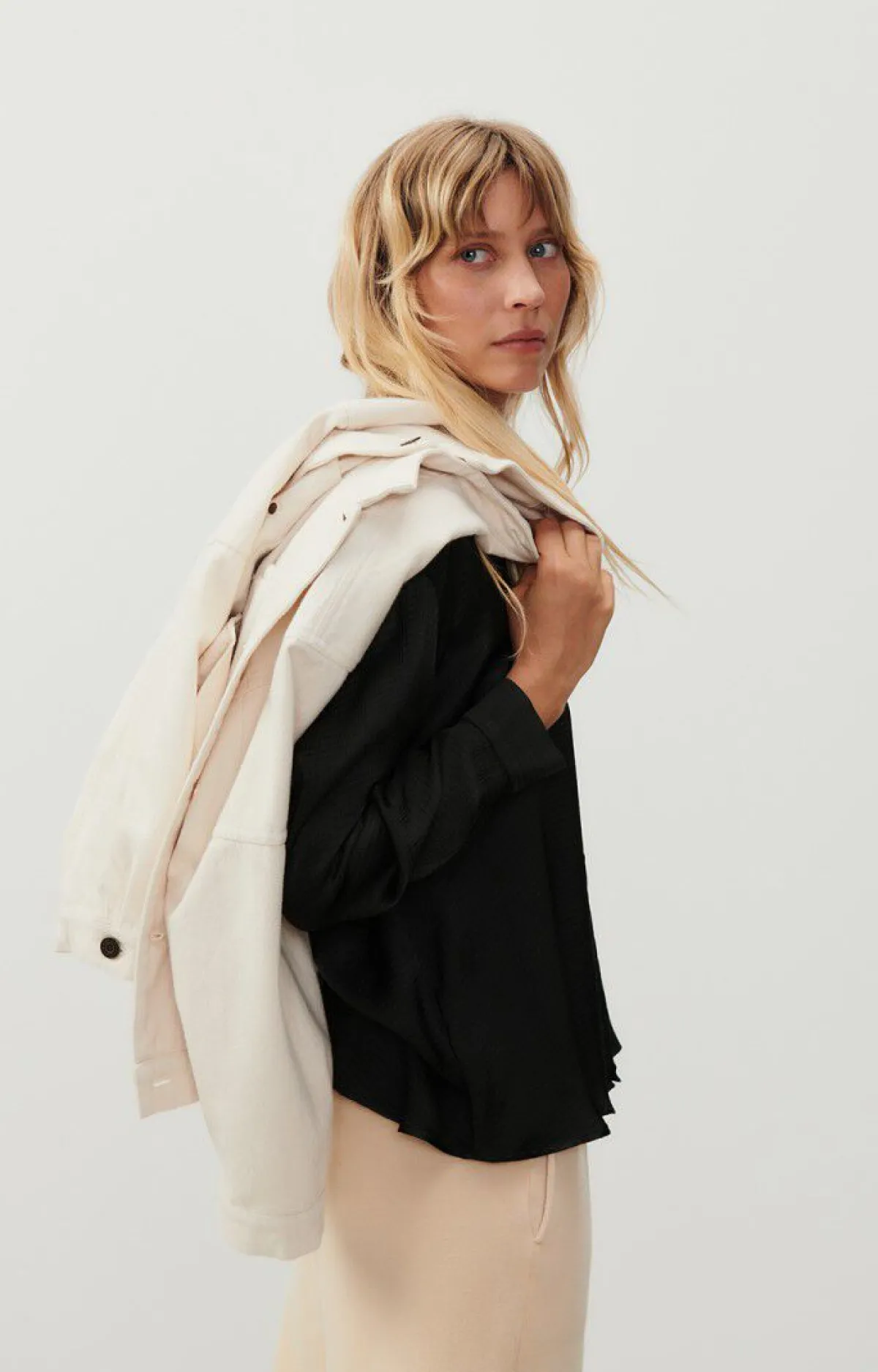 Damen American Vintage |Damenjacke Spywood Ecru