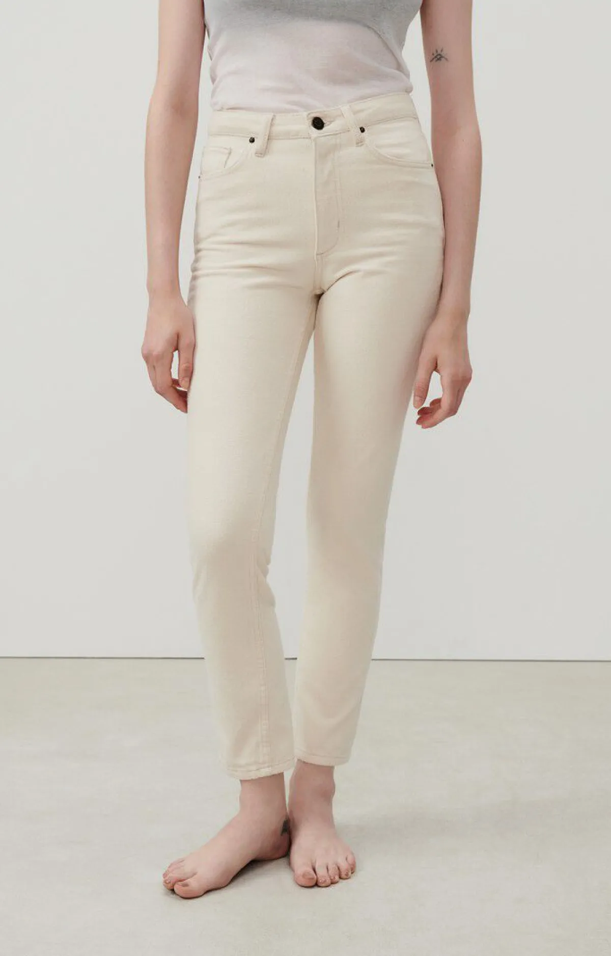 Damen American Vintage |Damenjeans Spywood Ecru