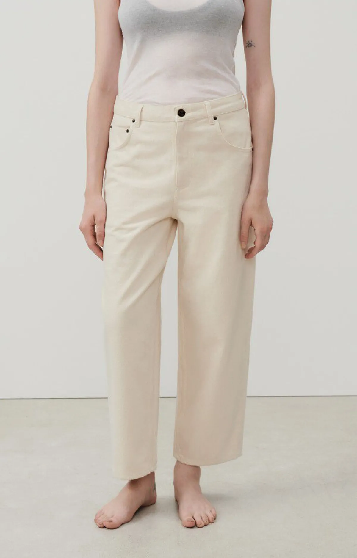 Damen American Vintage |Damenjeans Spywood Ecru