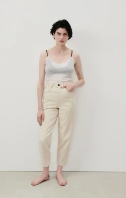 Damen American Vintage |Damenjeans Tineborow Ecru