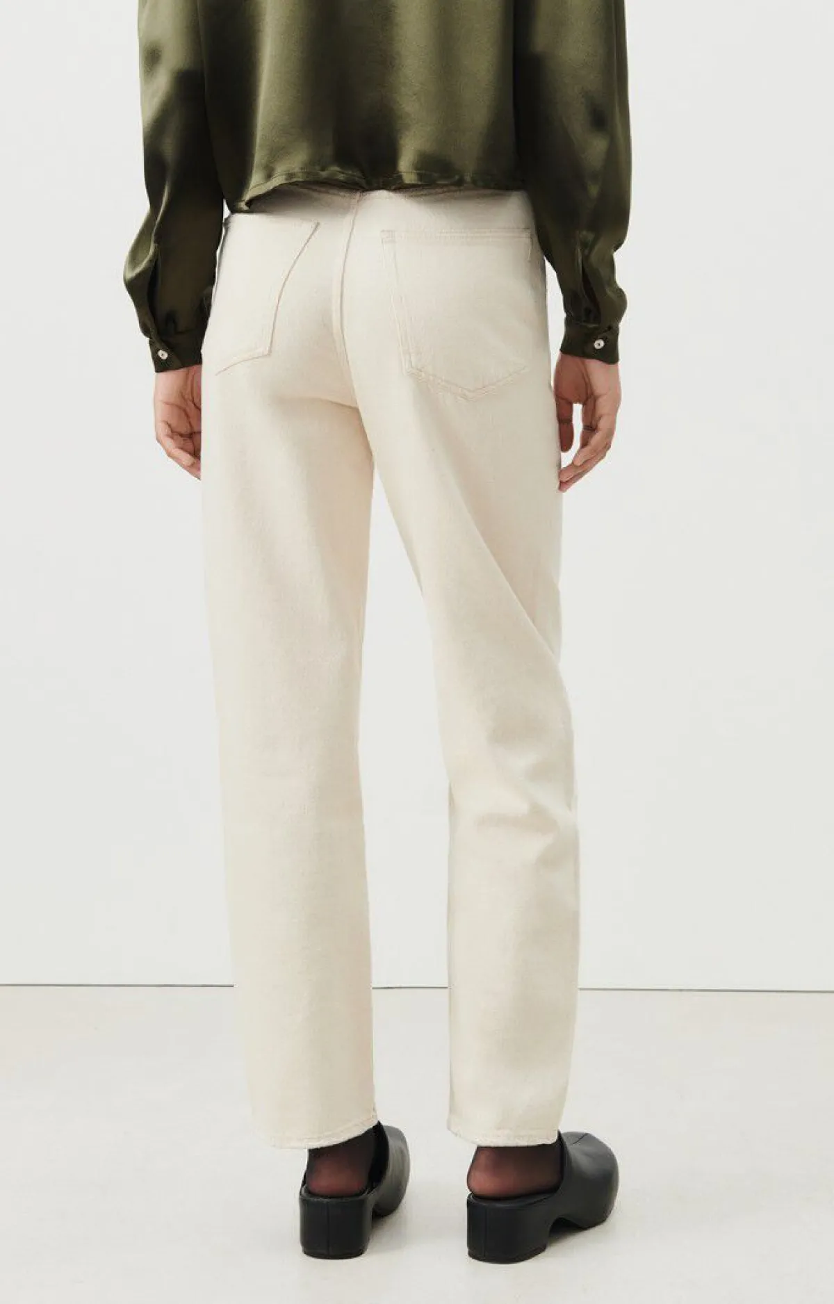Damen American Vintage |Damenjeans Tineborow Ecru