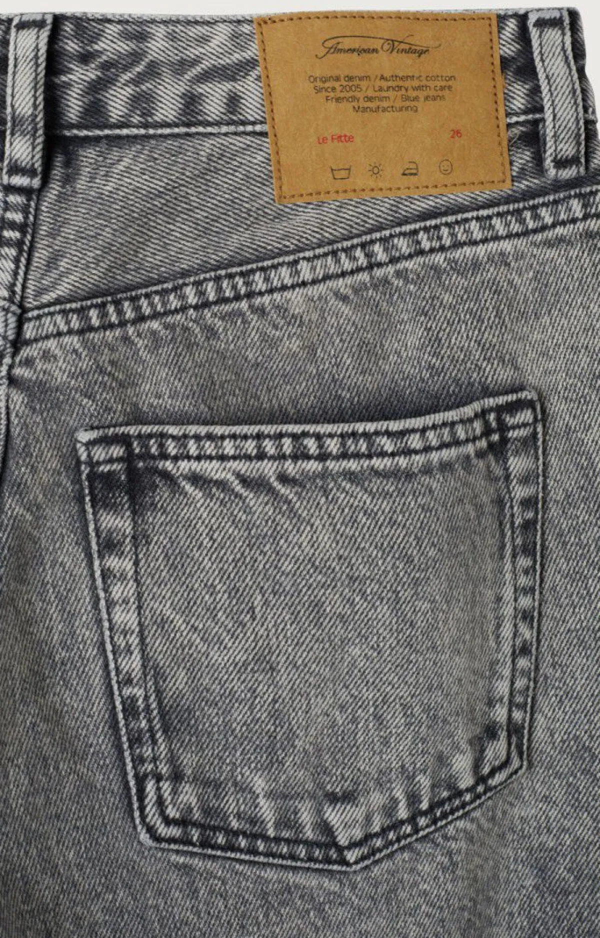 Damen American Vintage |Damenjeans Yopday Salt And Pepper