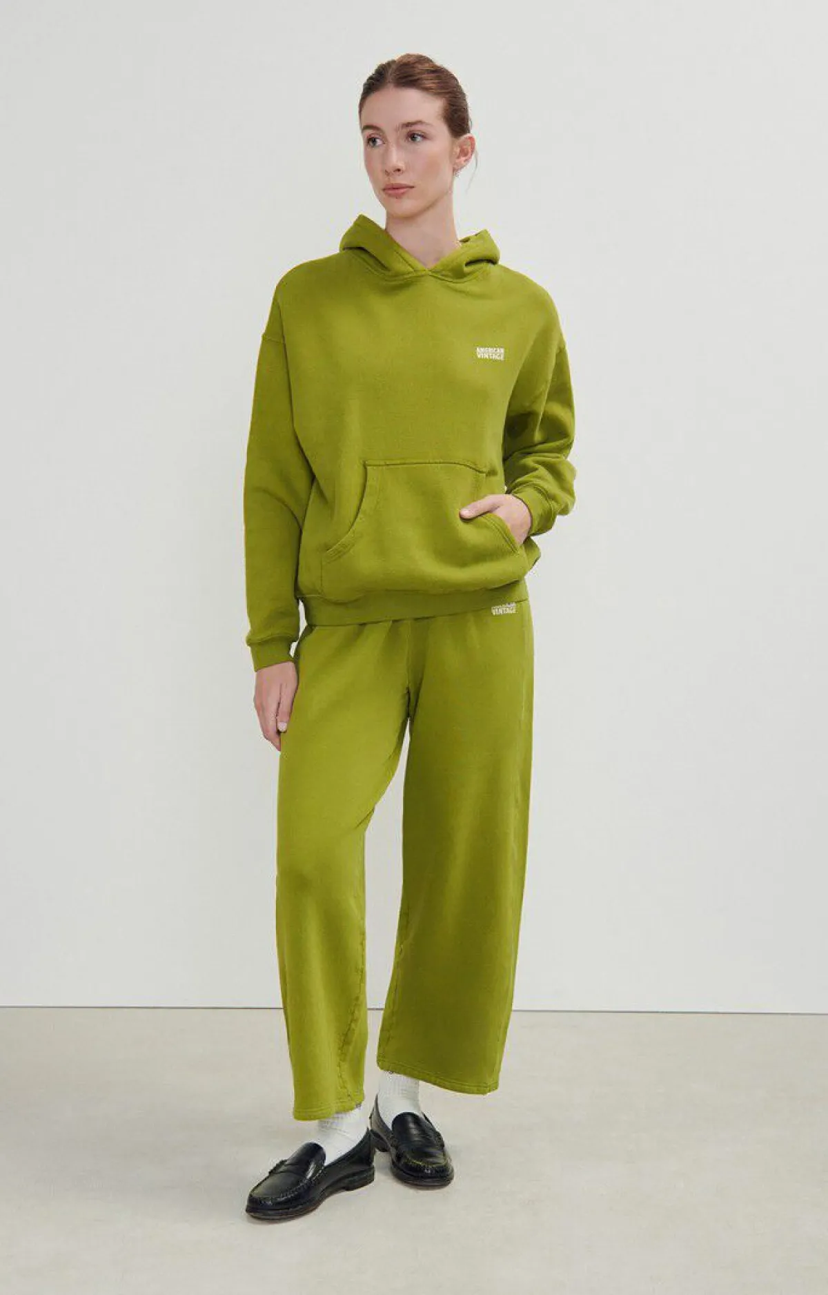 Damen American Vintage |Damenjogginghose Izubird Sumpf Vintage