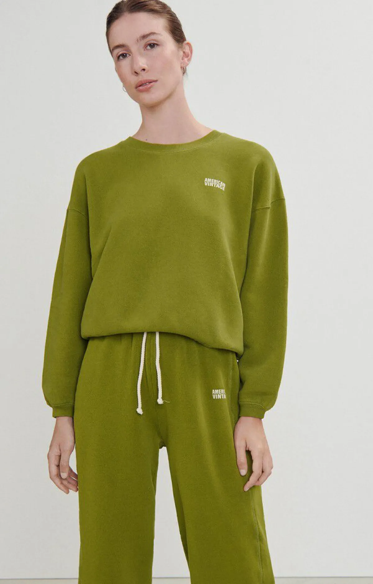 Damen American Vintage |Damenjogginghose Izubird Sumpf Vintage