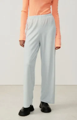 Damen American Vintage |Damenjogginghose Ukoz Baby Blue Meliert