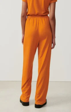 Damen American Vintage |Damenjogginghose Ypawood Kurbis Meliert