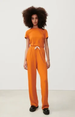 Damen American Vintage |Damenjogginghose Ypawood Kurbis Meliert