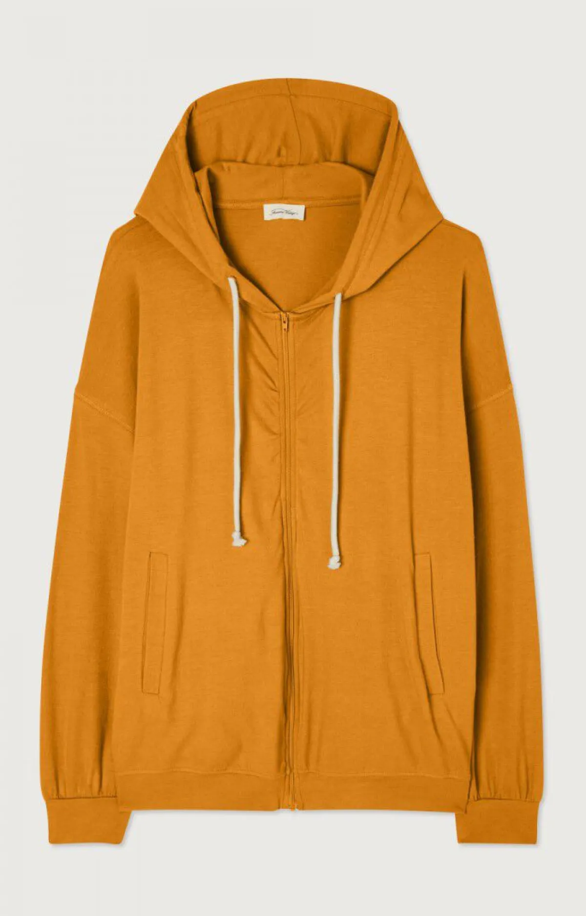 Damen American Vintage |Damenkapuzenpullover Ypawood Kurbis Meliert
