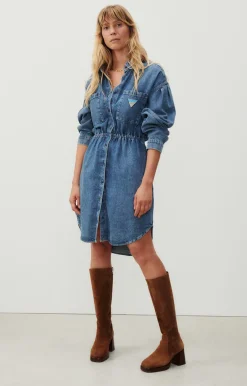 Damen American Vintage |Damenkleid Astury Stone