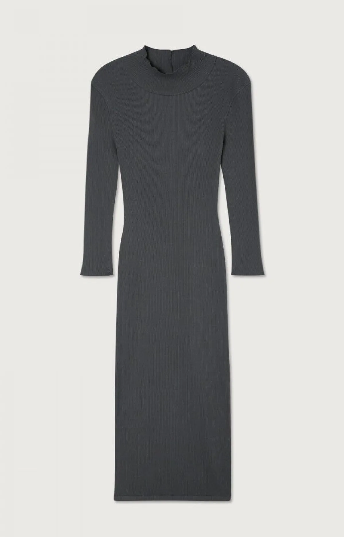 Damen American Vintage |Damenkleid Piwik Anthrazit Meliert
