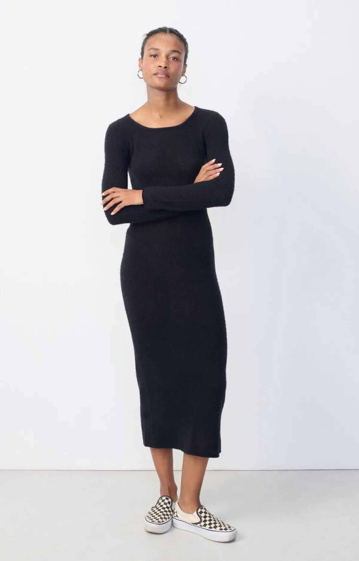 Damen American Vintage |Damenkleid Xinow Schwarz
