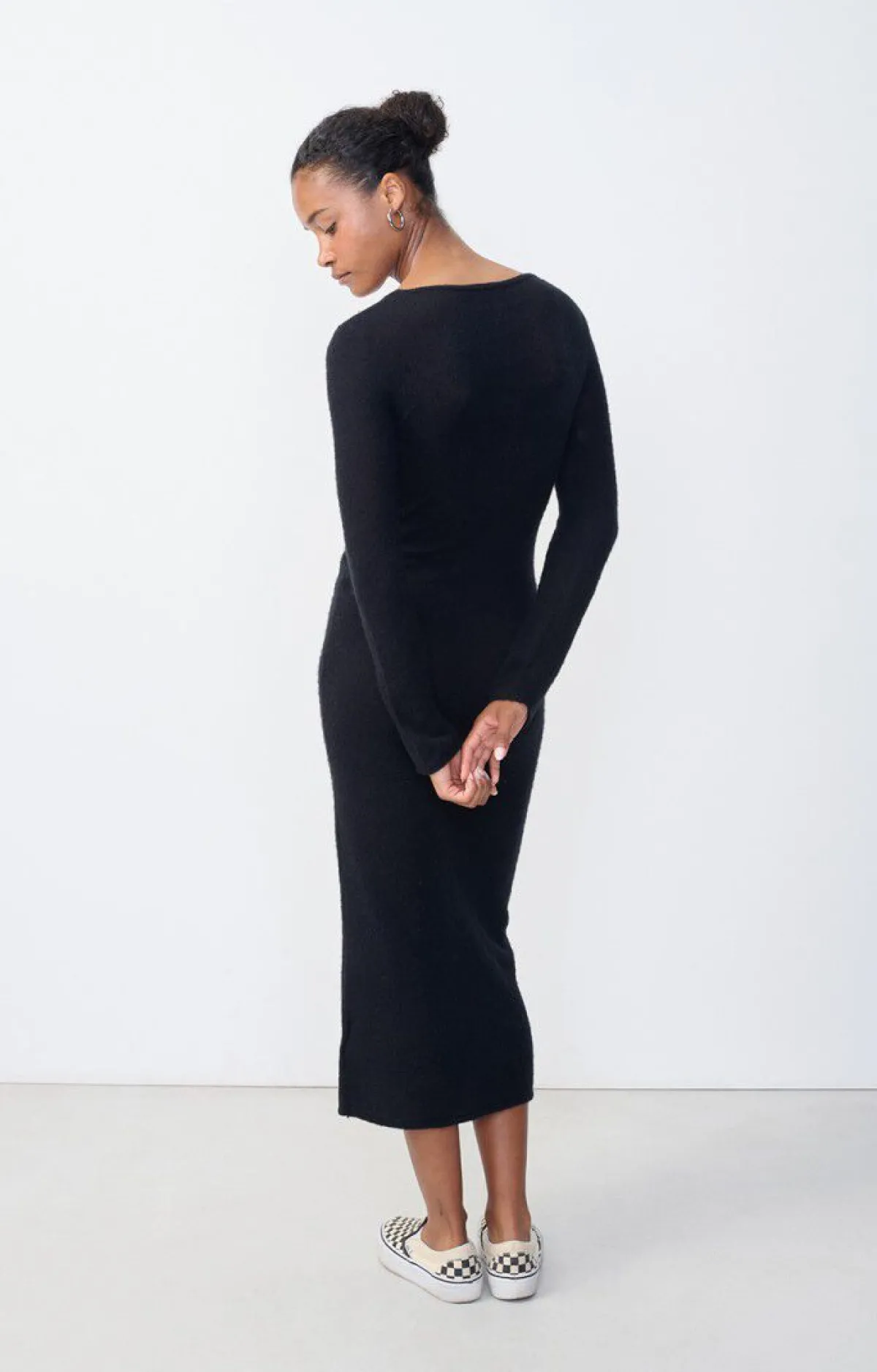 Damen American Vintage |Damenkleid Xinow Schwarz