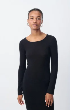 Damen American Vintage |Damenkleid Xinow Schwarz