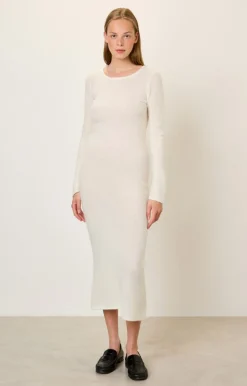 Damen American Vintage |Damenkleid Xinow Perlmutt